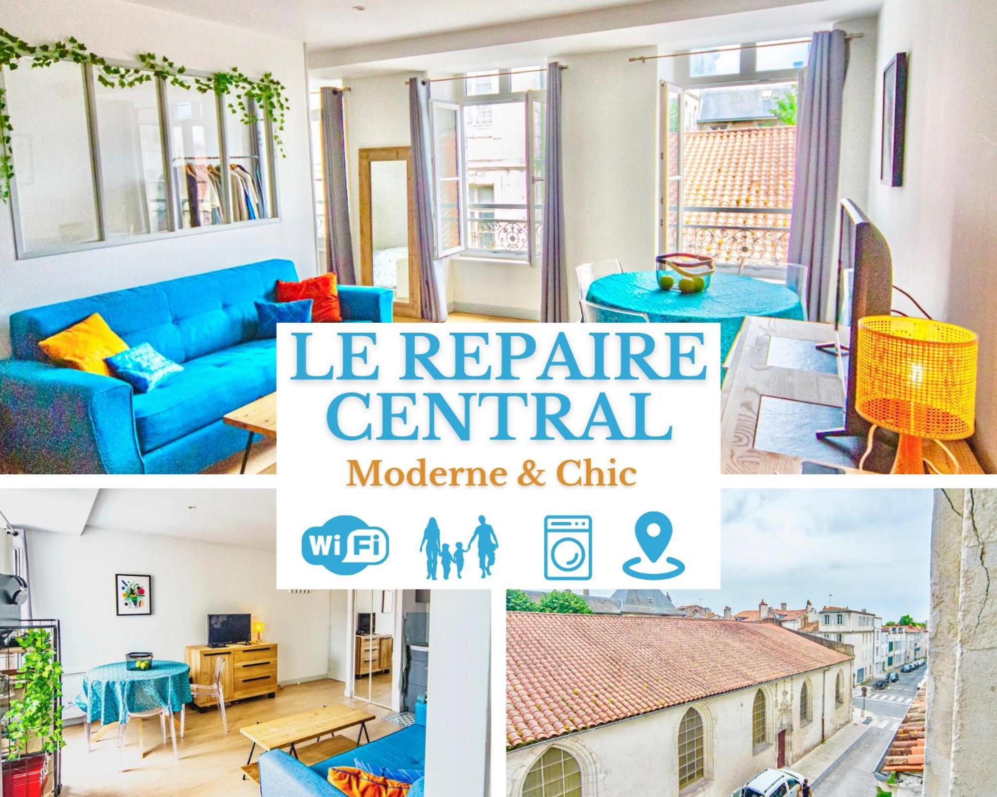 Repaire Central - Chic & Moderne - Wifi Gratuit - Parfaitement Equipe - Centre-Ville Historique La Rochelle  Exterior photo